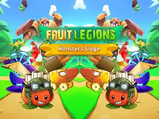 Cluiche Fruit Legions: Monsters Siege ar líne