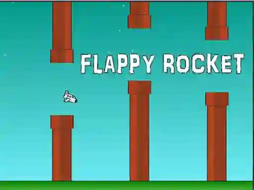 Cluiche Flappy Rocket ar líne