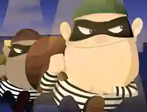 Cluiche Robbers in Town ar líne