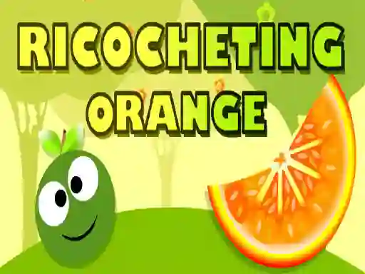 Cluiche Ricocheting Orange ar líne