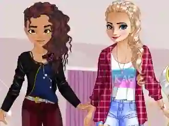 Cluiche Princess Sorority Sisters ar líne