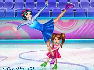 Cluiche Susie goes skating ar líne