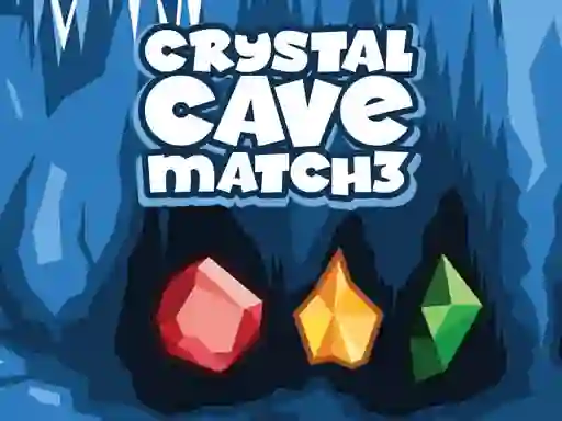 Cluiche Crystal Cave Match 3 ar líne