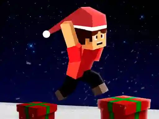 Cluiche Parkour Block Xmas Special ar líne