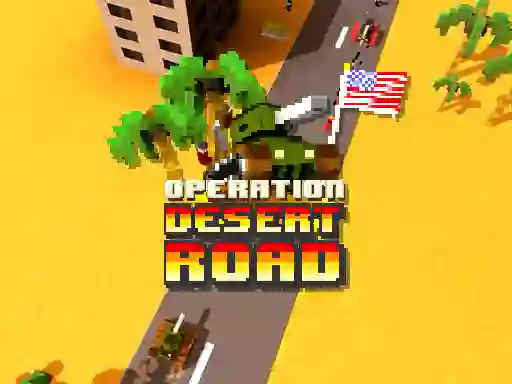 Cluiche Operation Desert Road ar líne