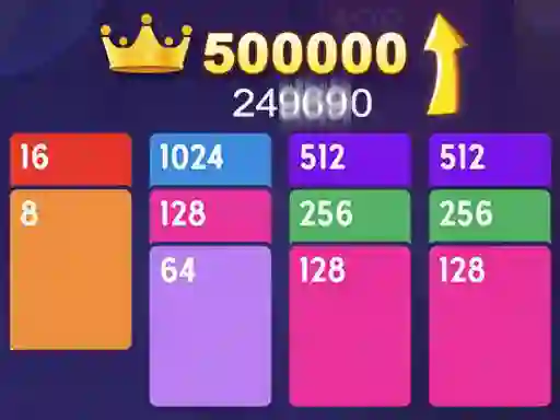 Cluiche 2048 Solitaire ar líne