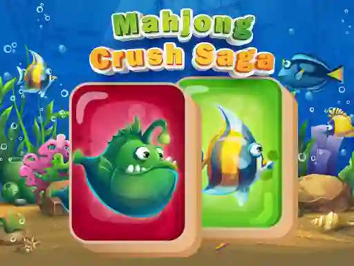 Cluiche Mahjong Crush Saga ar líne