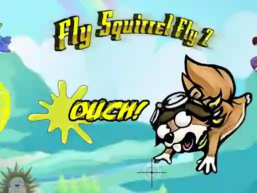 Cluiche Fly Squirrel Fly 2 ar líne