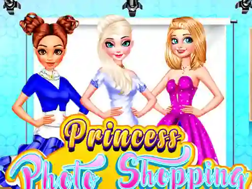 Cluiche Princess Photo Shopping Dressup ar líne