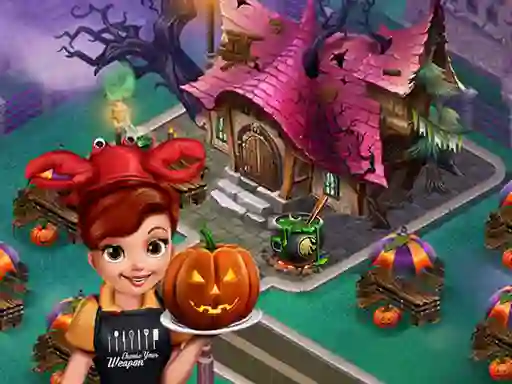 Cluiche Cooking Fast Halloween ar líne