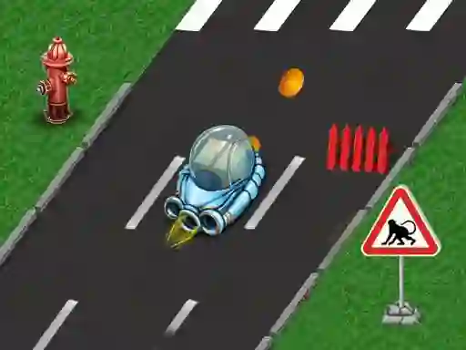 Cluiche Rocket Race Highway ar líne