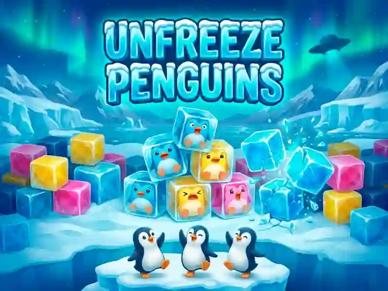 Cluiche Unfreeze Penguins ar líne