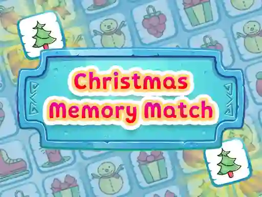 Cluiche Christmas Memory Match ar líne