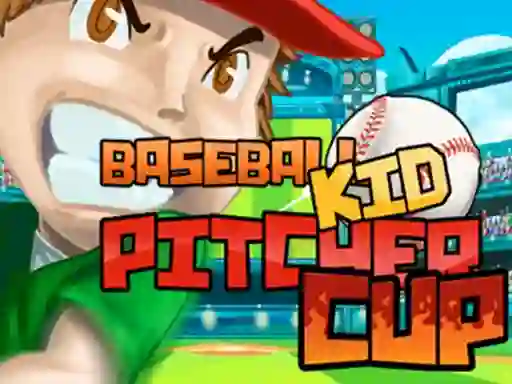 Cluiche Baseball Kid Pitcher Cup ar líne