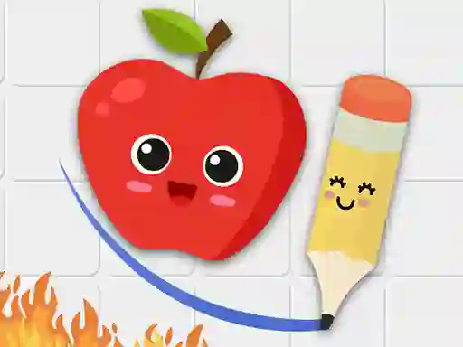 Cluiche Fruit Escape: Draw Line ar líne