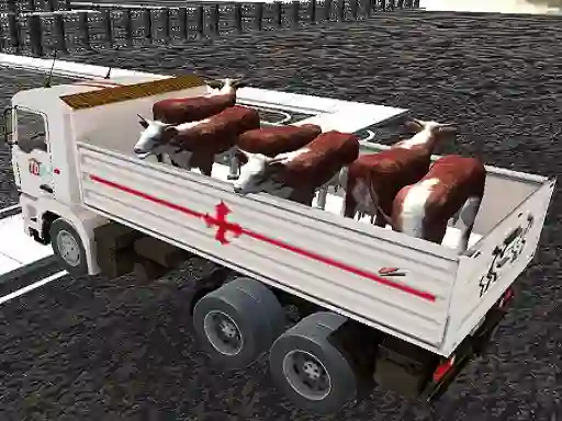 Cluiche Truck Transport Domestic Animals ar líne