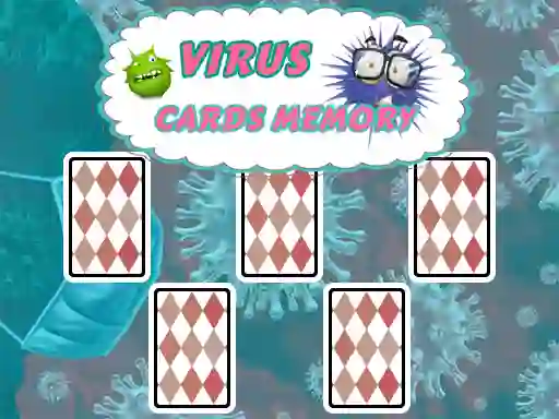 Cluiche Virus Cards Memory ar líne