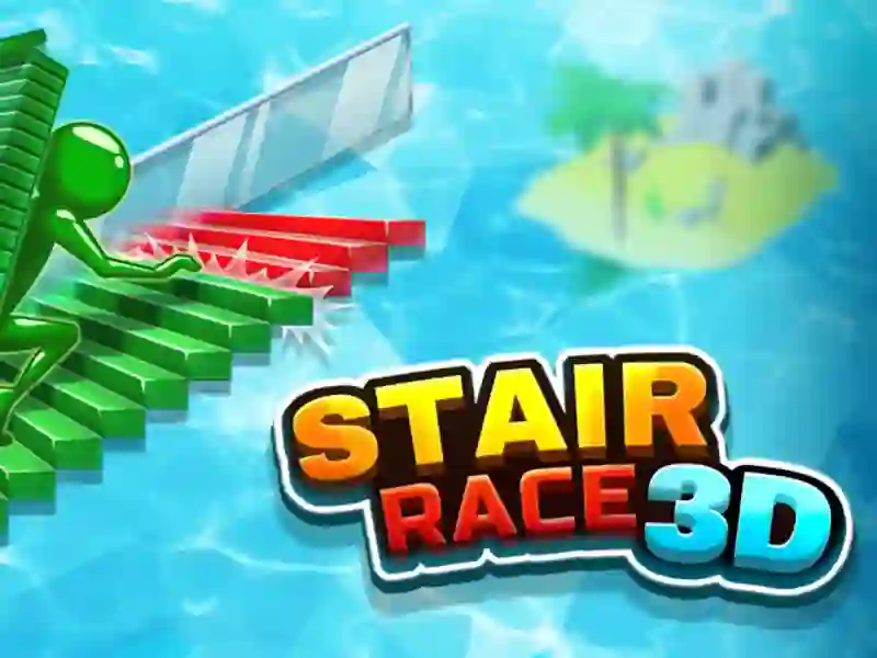 Cluiche Stair Race 3d ar líne
