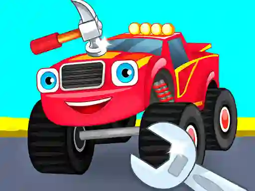 Cluiche Monster Truck Repairing ar líne