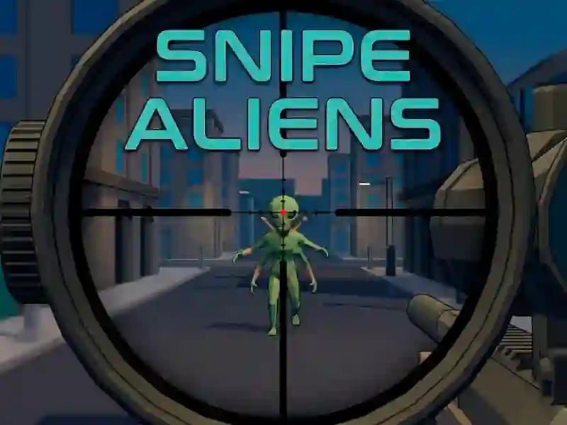 Cluiche Snipe Aliens ar líne