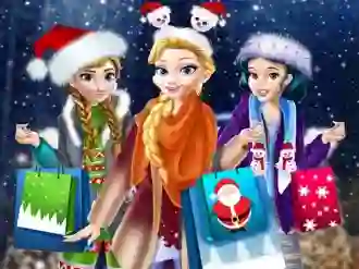 Cluiche Princess Christmas Mall Shopping ar líne
