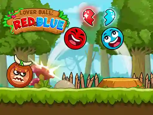Cluiche Lover Ball: Red & Blue ar líne
