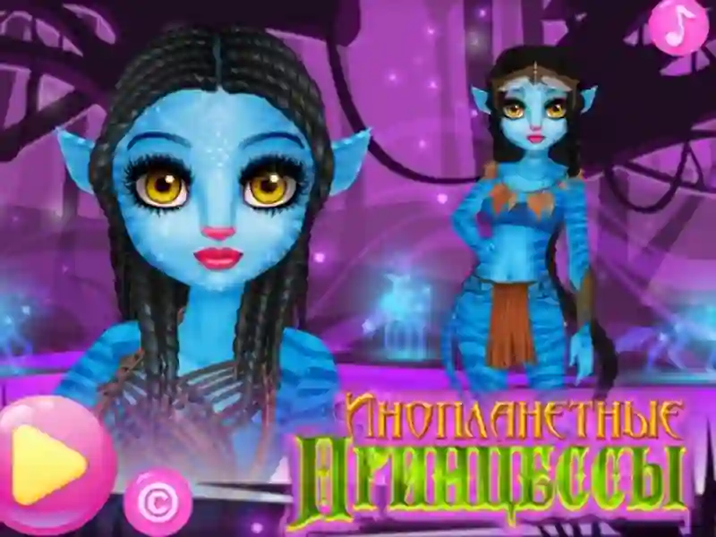 Cluiche Alien Princess ar líne