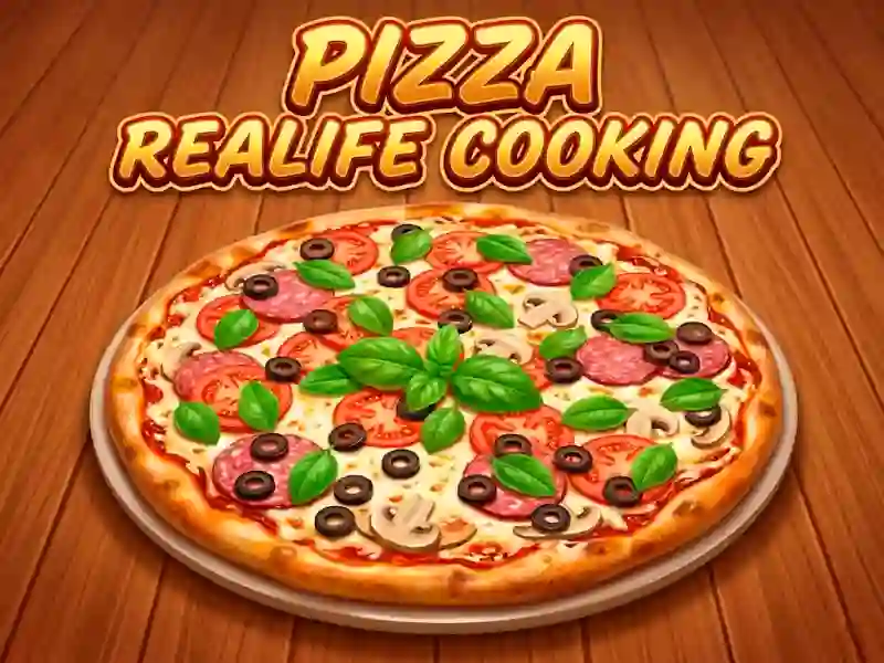 Cluiche Pizza Realife Cooking ar líne
