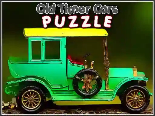 Cluiche Old Timer Cars Puzzle ar líne