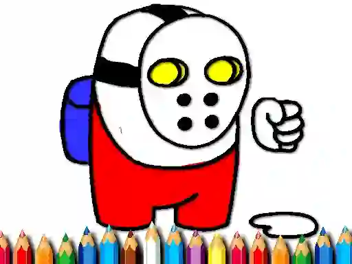 Cluiche Space Dude Coloring Book ar líne