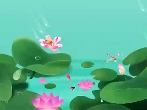 Cluiche Lotus Flowers ar líne