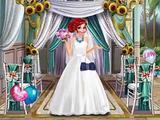 Cluiche Princess wedding dress ar líne