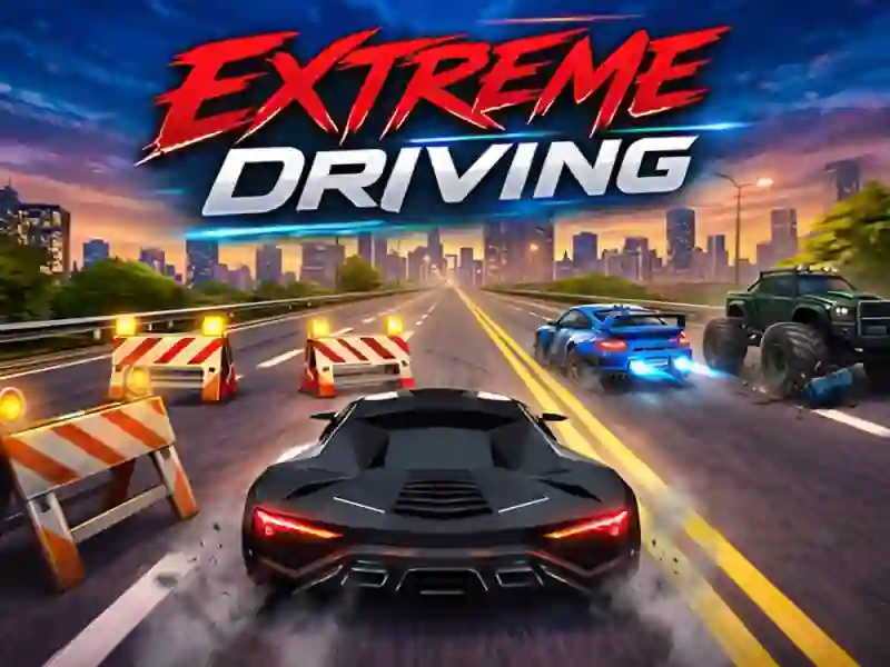 Cluiche Extreme Driving ar líne