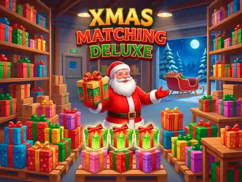 Cluiche Xmas Matching Deluxe ar líne
