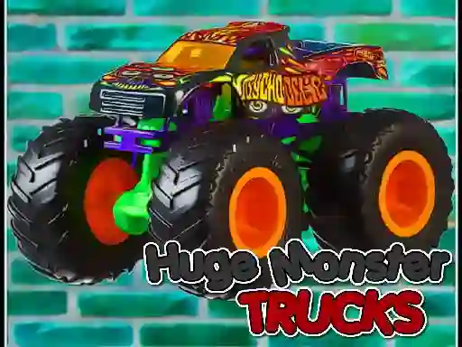Cluiche Huge Monster Trucks ar líne