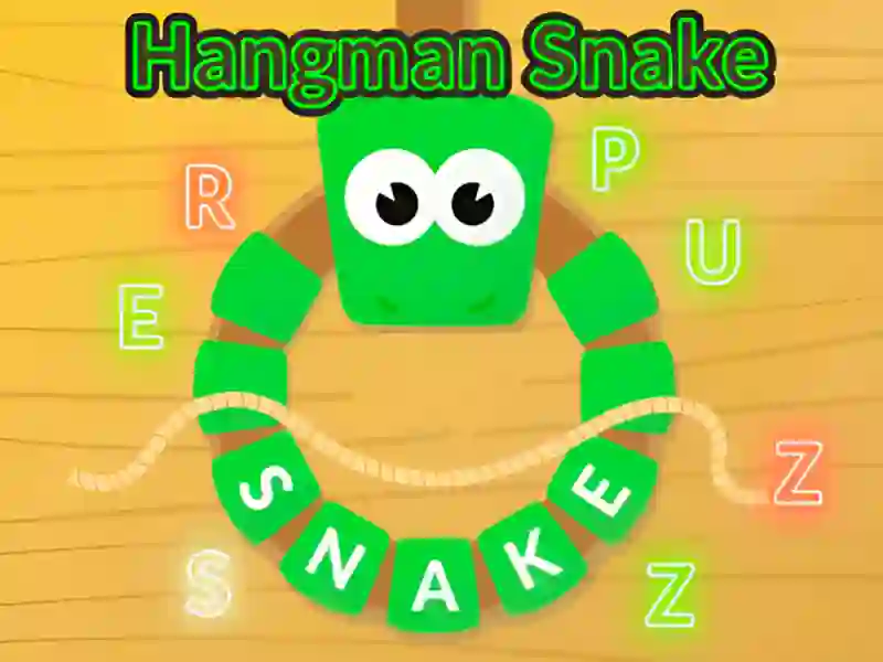 Cluiche Hangman Snake ar líne