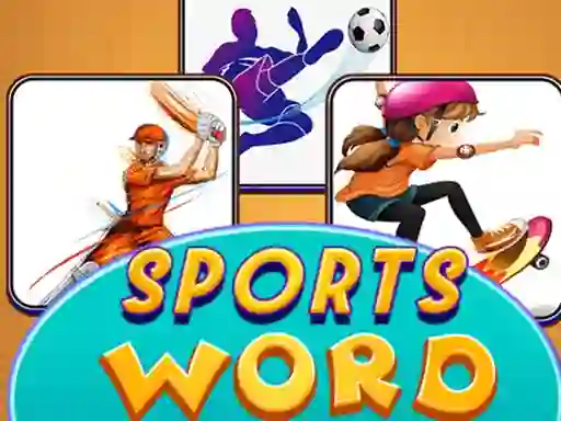 Cluiche Sports Word Puzzle ar líne