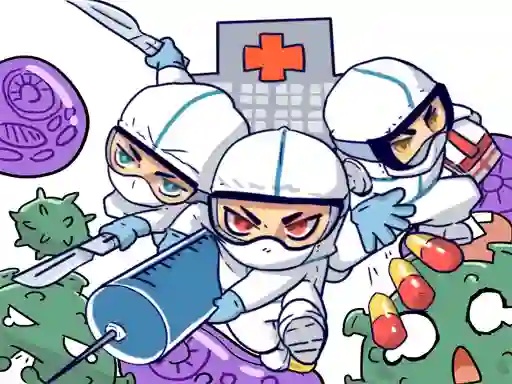 Cluiche Against Coronavirus Puzzle ar líne