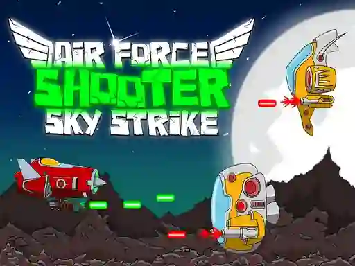 Cluiche Air Force Shooter Sky Strike ar líne