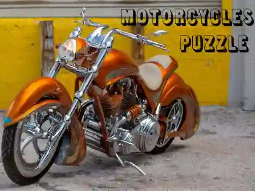 Cluiche Motorcycles Puzzle ar líne