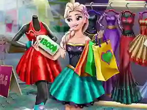 Cluiche Ice Queen Realife Shopping ar líne