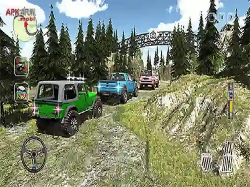 Cluiche Off Road Mountain Jeep Drive 2020 ar líne