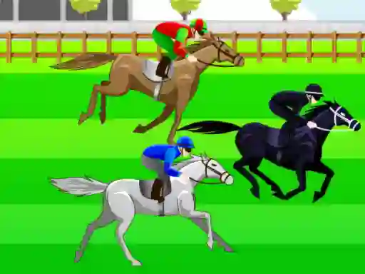 Cluiche Horse Racing 2d ar líne