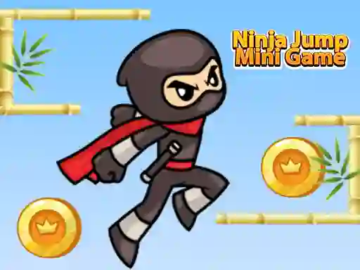 Cluiche Ninja Jump Mini Game ar líne