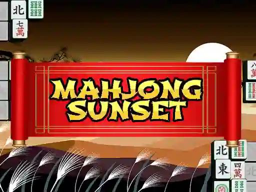 Cluiche Mahjong Sunset ar líne
