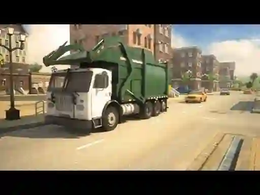 Cluiche Garbage Truck City Simulator ar líne