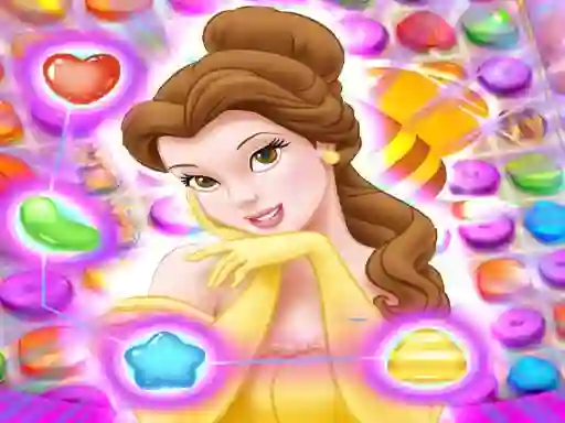 Cluiche Disney Beauty and The Beast Belle's Magical World ar líne