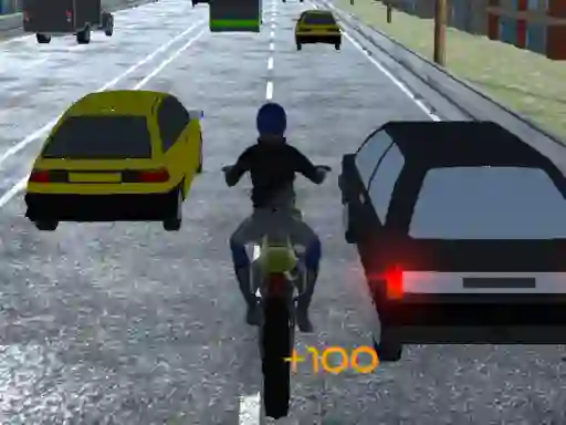 Cluiche Motorbike Traffic ar líne