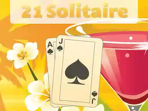 Cluiche 21 Solitaire ar líne