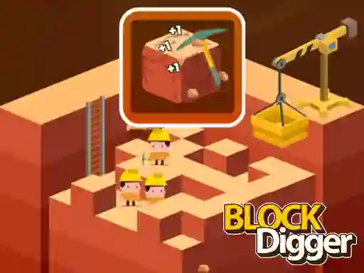 Cluiche Block Digger ar líne